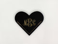 Heart Bookmark - Classic Monogram