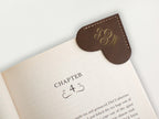 Heart Bookmark - Classic Monogram