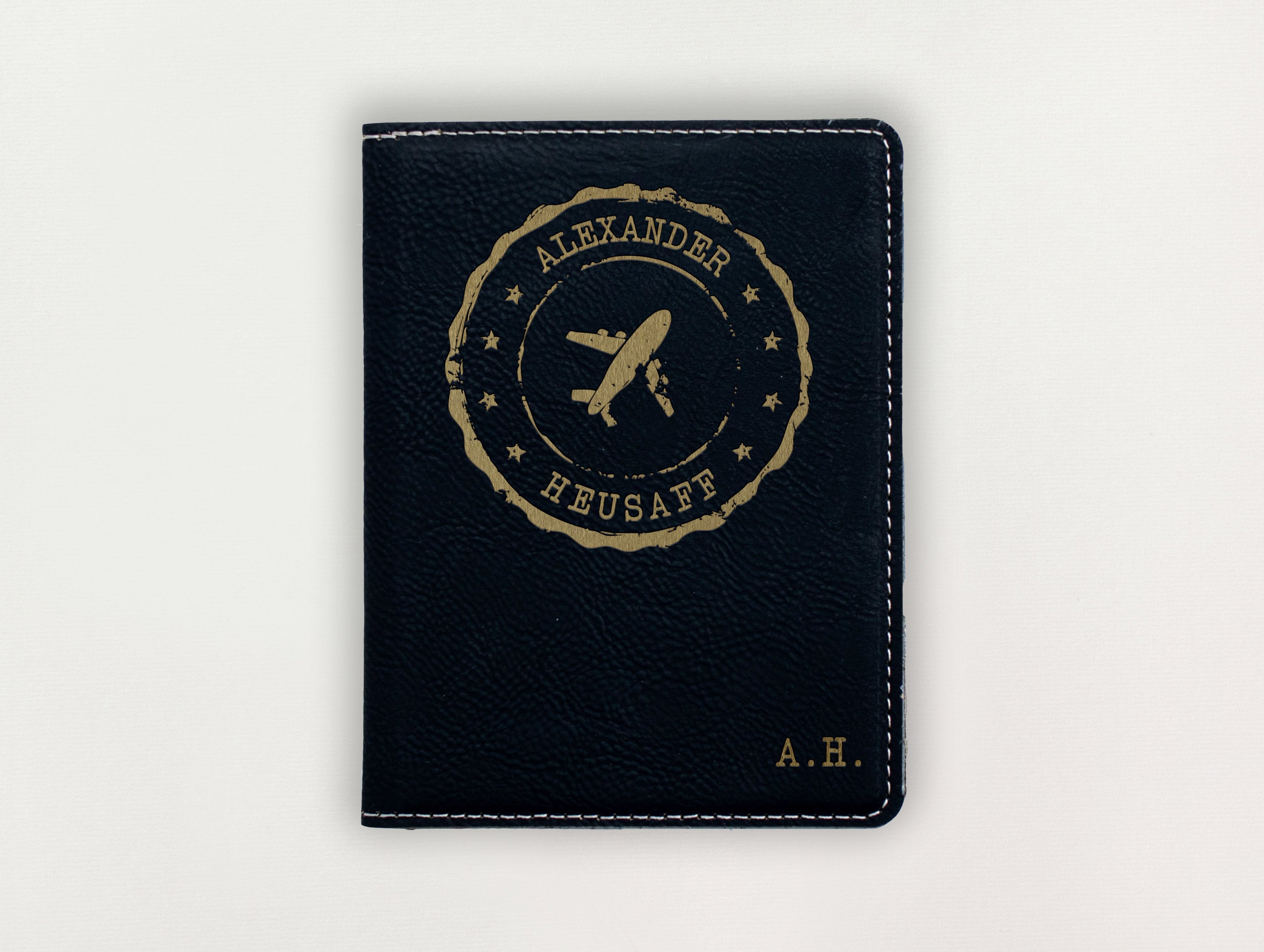 Passport Holder - Vintage Plane