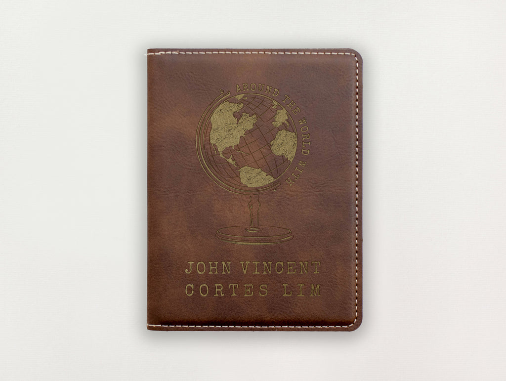 Passport Holder - Around the World