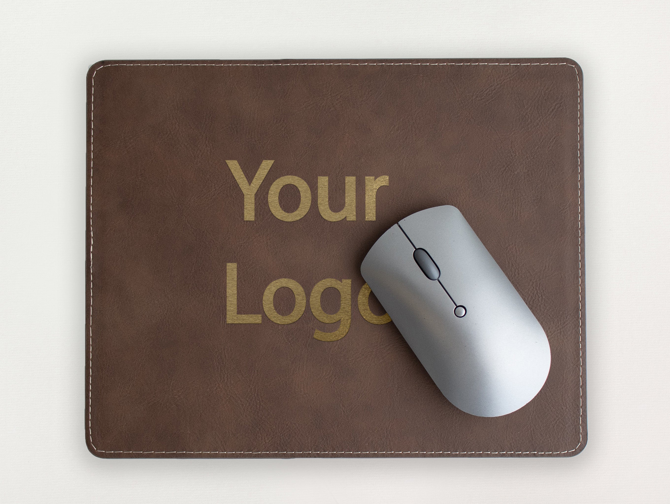 Custom Leather Mousepad - Your Logo