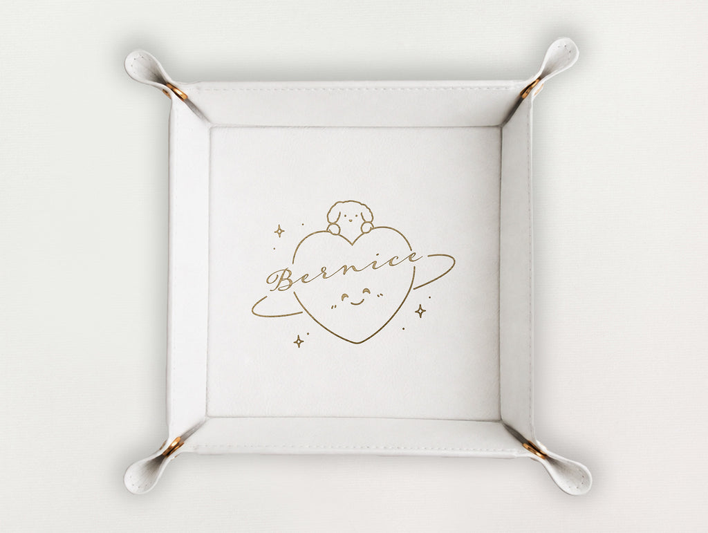 Valet Tray - Dog and Heart Planet