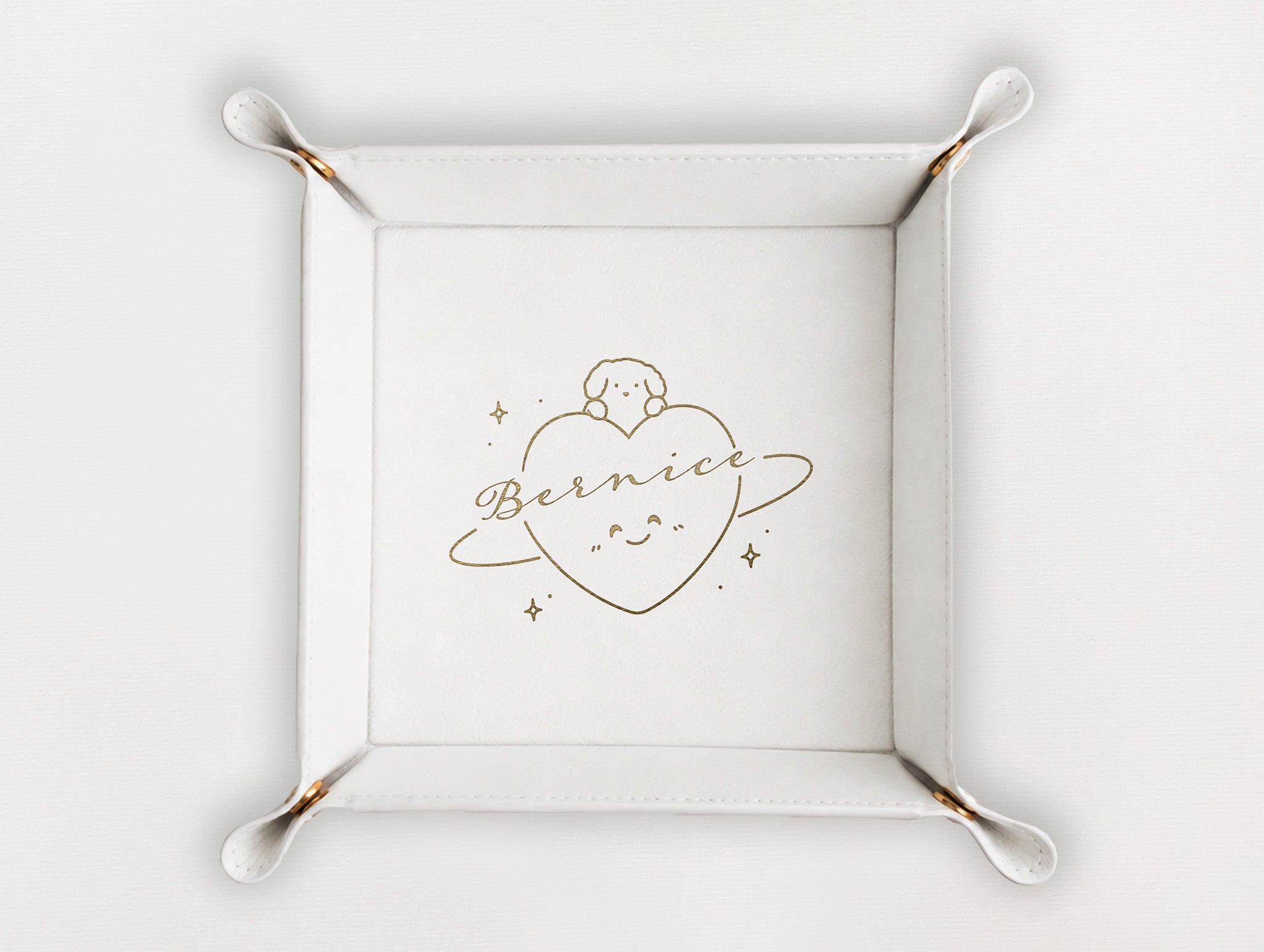 Valet Tray - Dog and Heart Planet