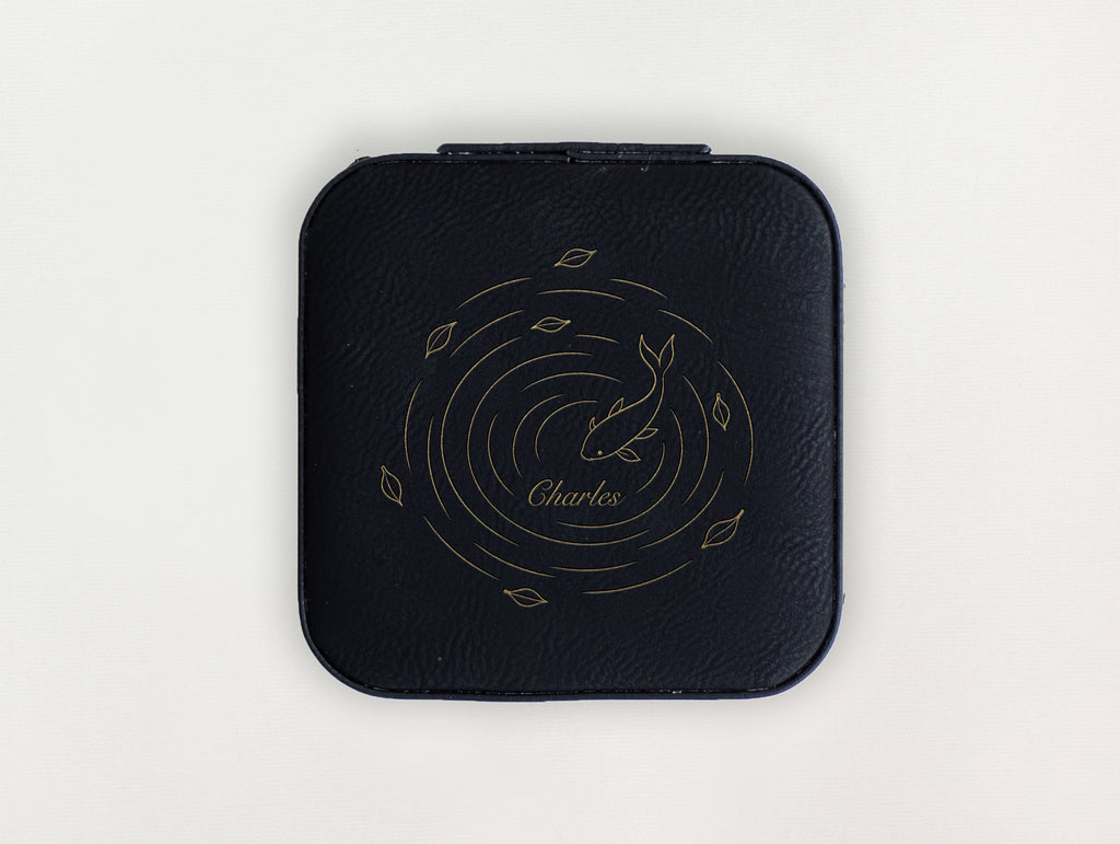 Custom Jewelry Box - Goldfish