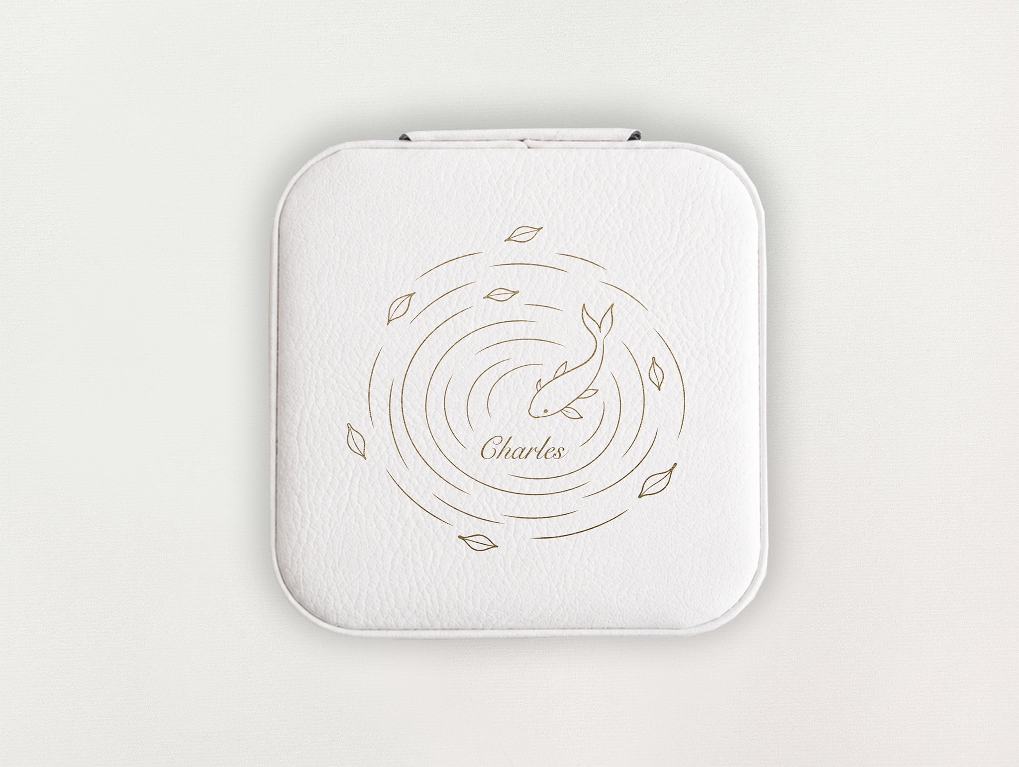 Custom Jewelry Box - Goldfish