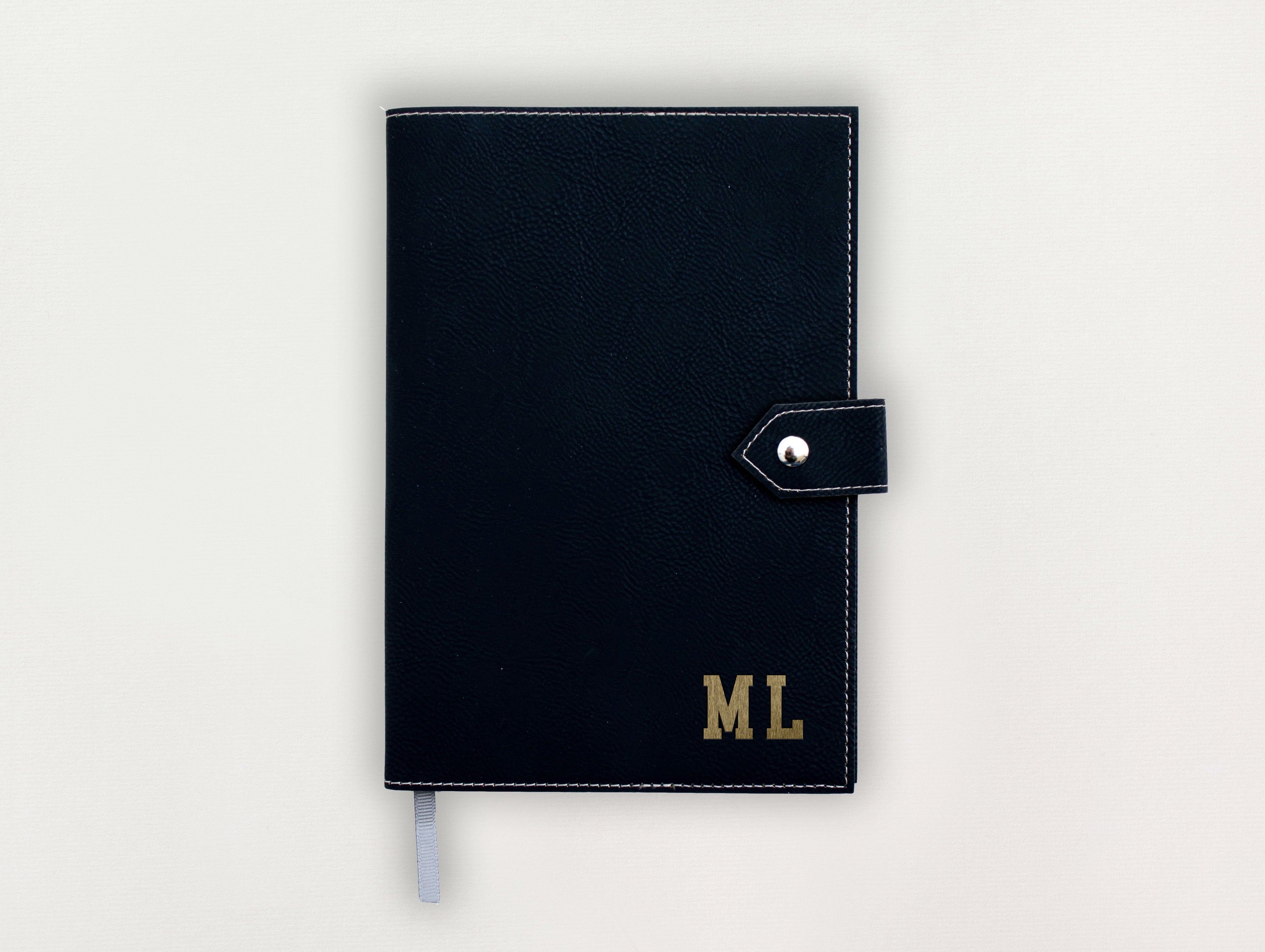 Custom Leather Journal - Initials