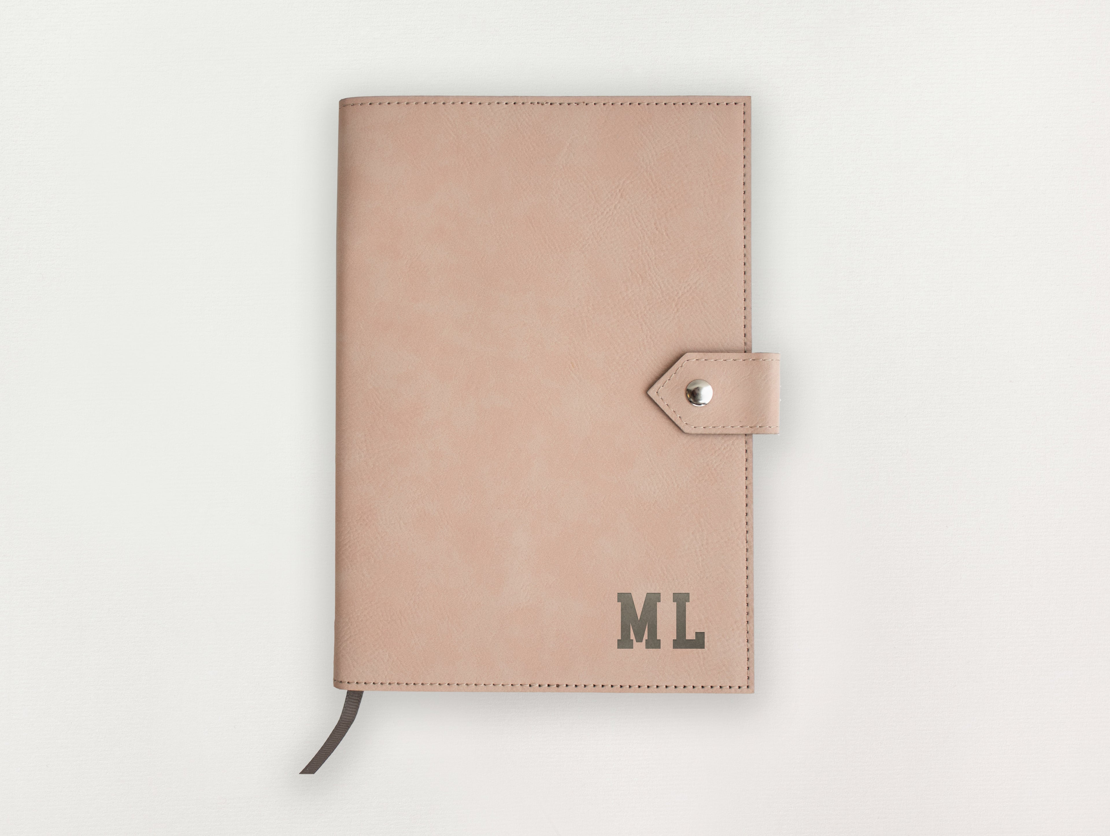 Custom Leather Journal - Initials