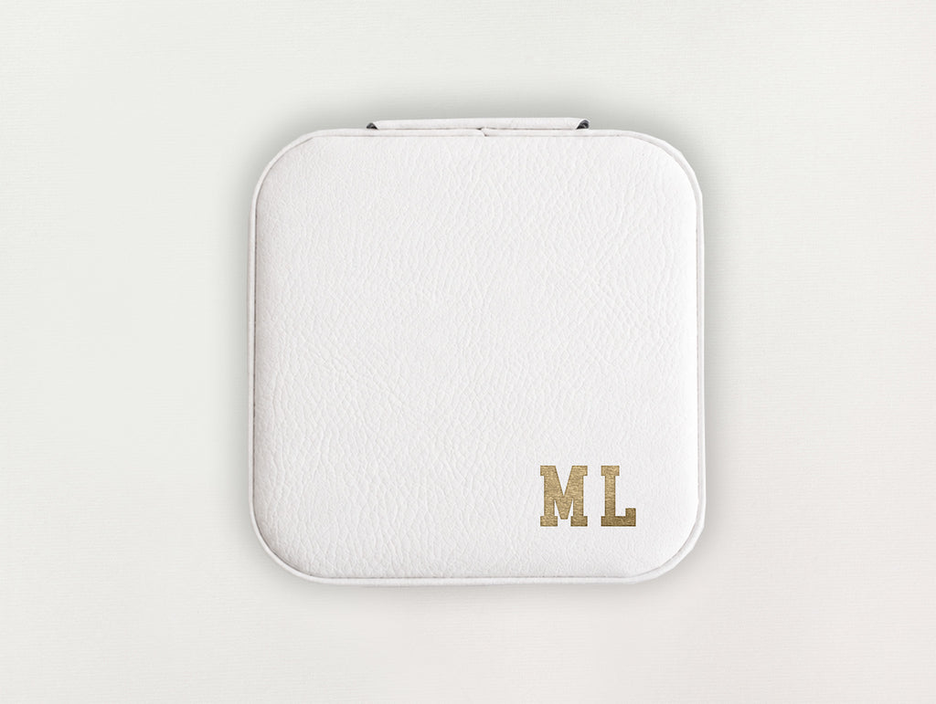 Custom Jewelry Box - Initials
