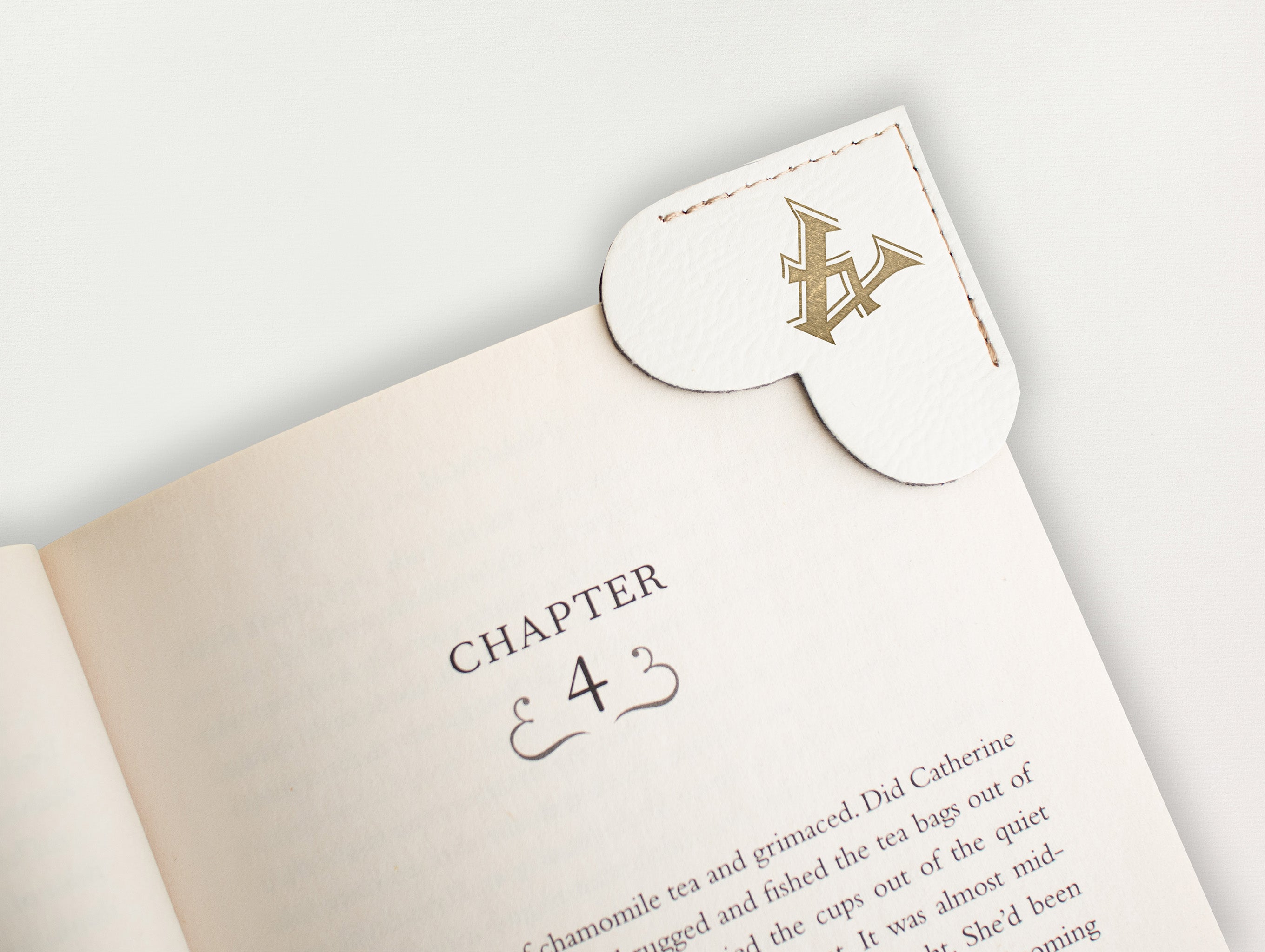 Heart Bookmark - Initial Harry