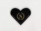 Heart Bookmark - Laurel Initial