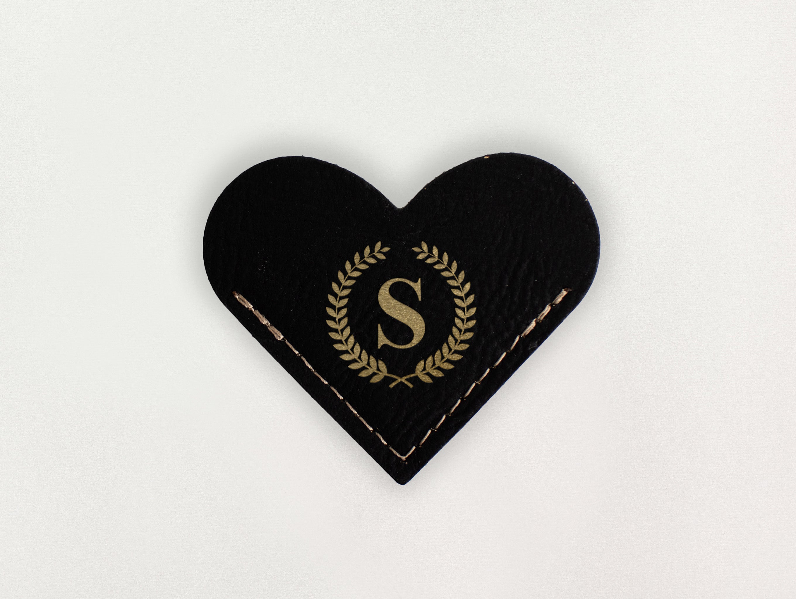 Heart Bookmark - Laurel Initial
