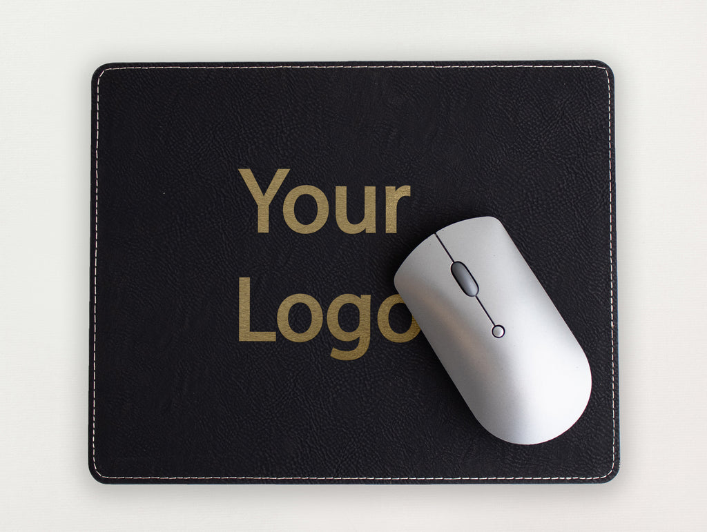 Custom Leather Mousepad - Your Logo