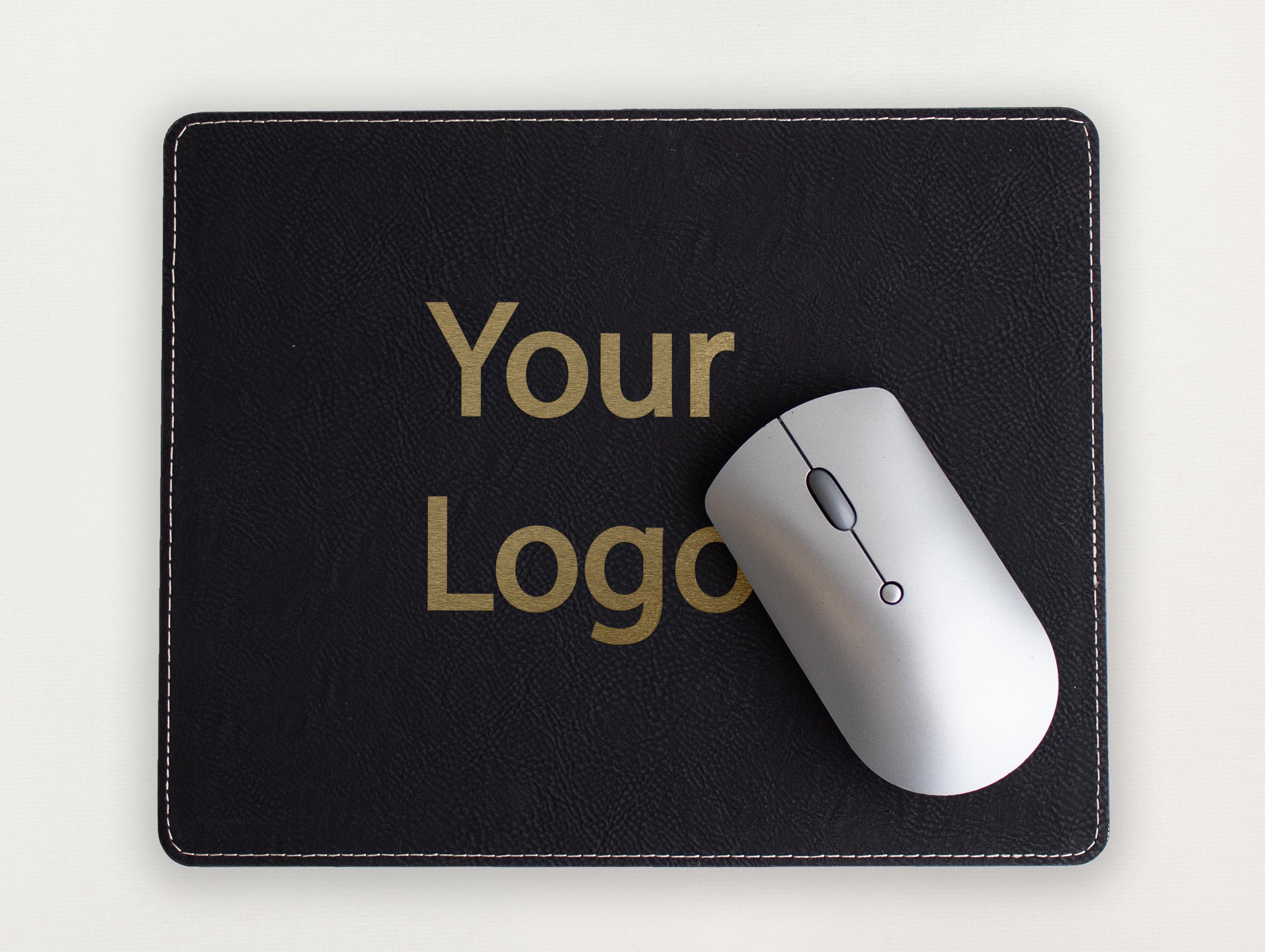 Custom Leather Mousepad - Your Logo