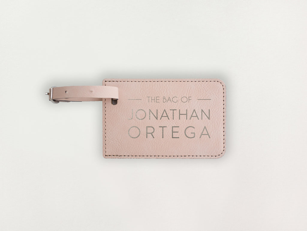 Luggage Tag - Map