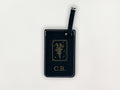 Luggage Tag - Flower Stamp