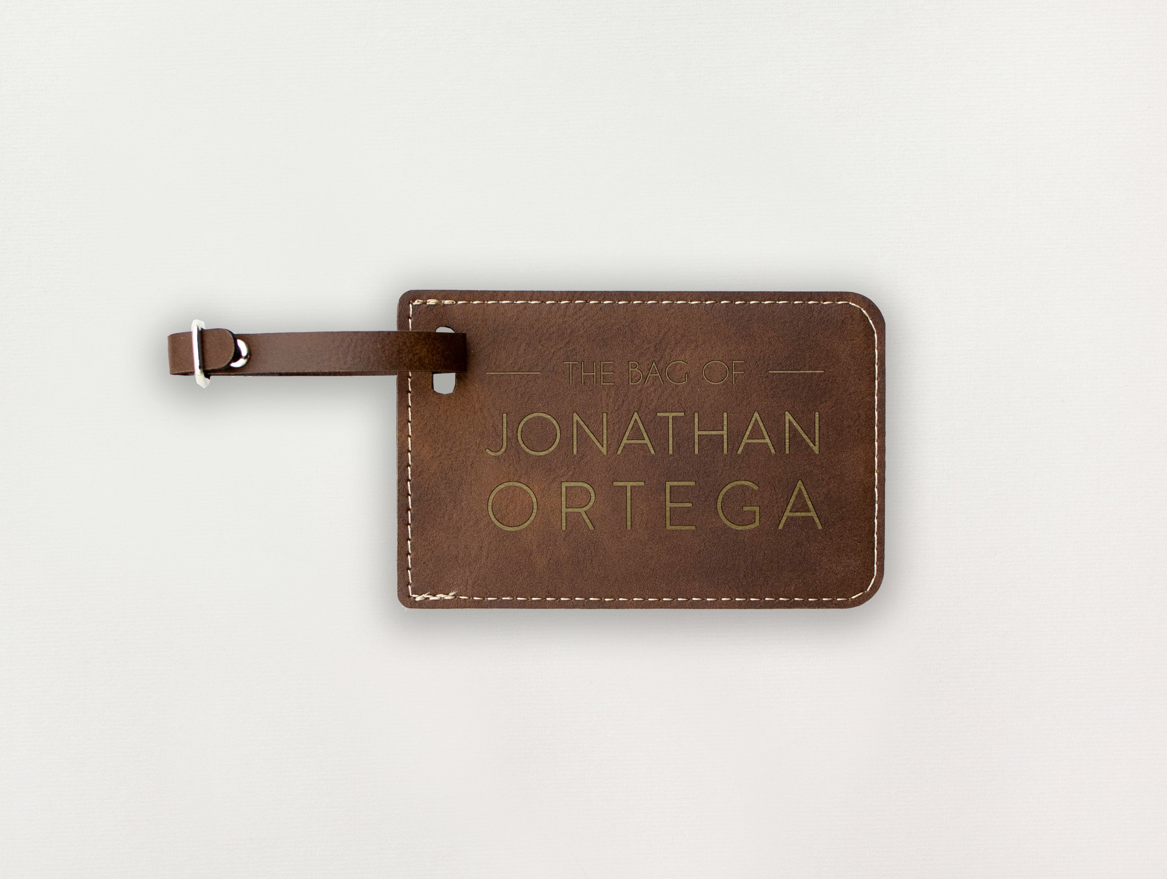 Luggage Tag - Map