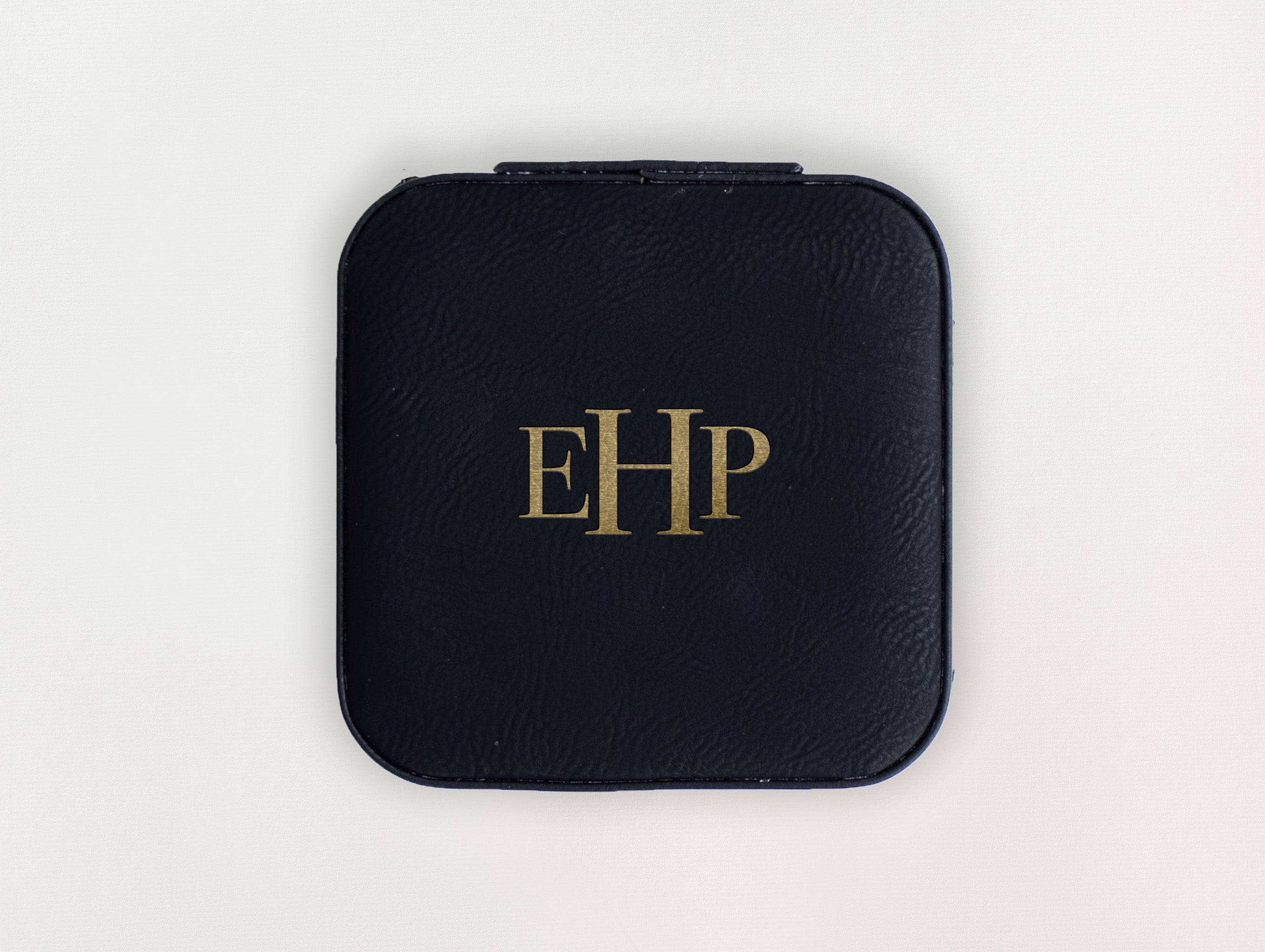Custom Jewelry Box - Monogram Serif