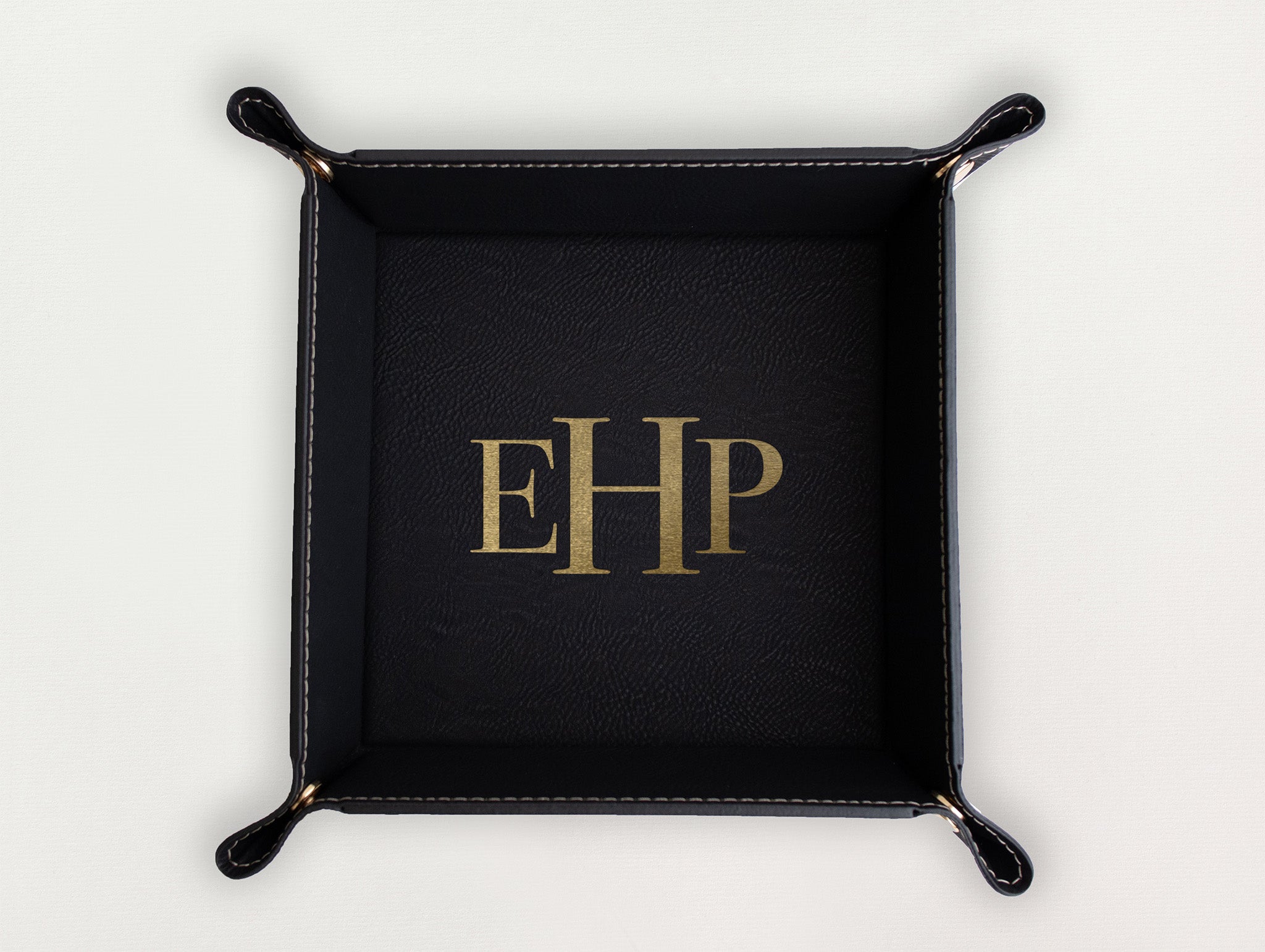 Valet Tray - Monogram Serif