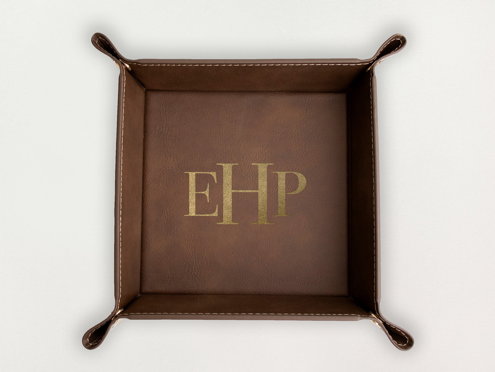 Valet Tray - Monogram Serif