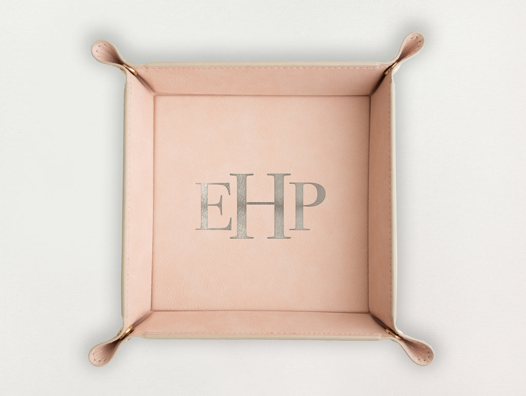 Valet Tray - Monogram Serif