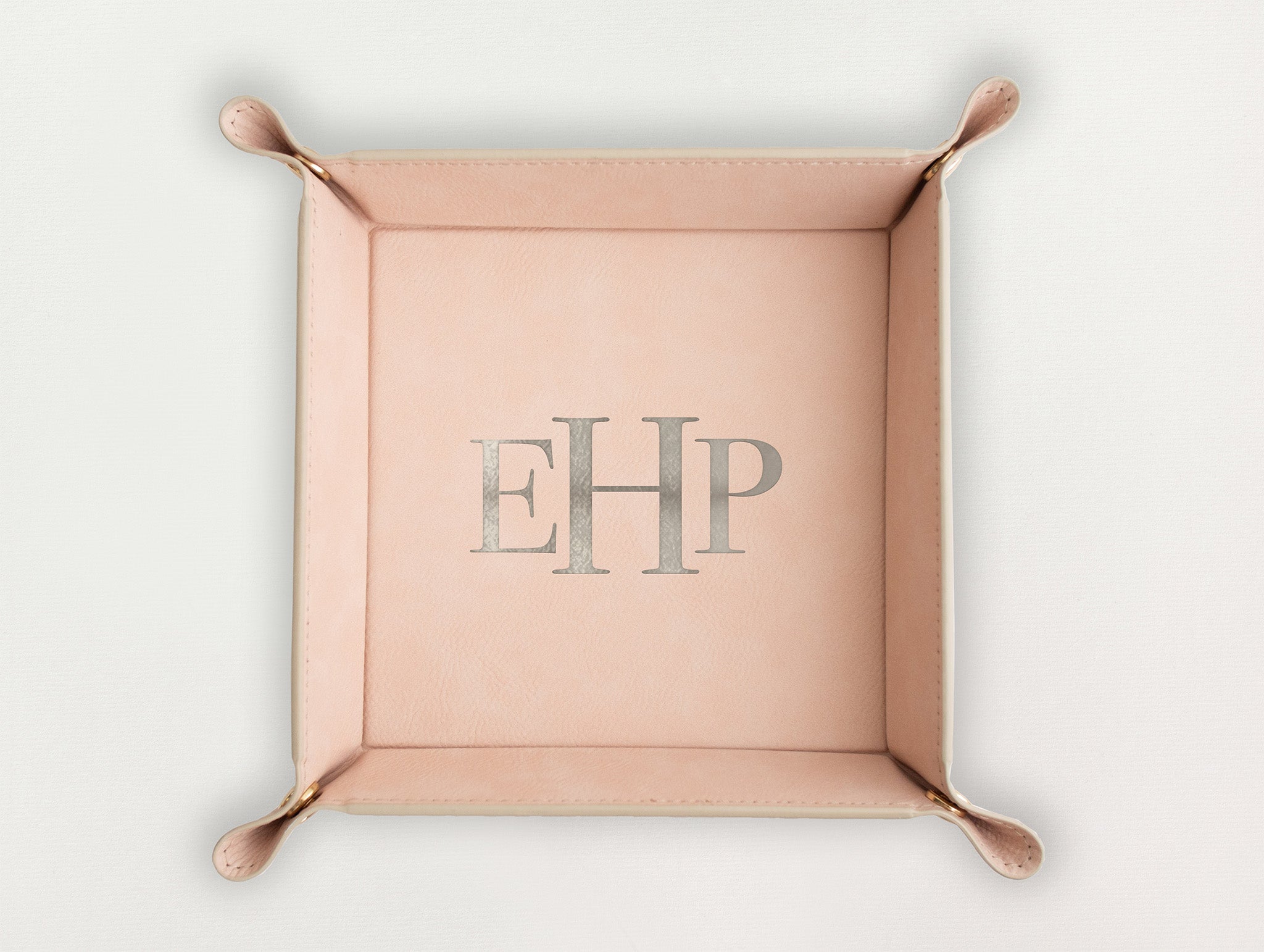 Valet Tray - Monogram Serif