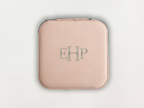 Custom Jewelry Box - Monogram Serif