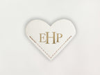 Heart Bookmark - Monogram Serif
