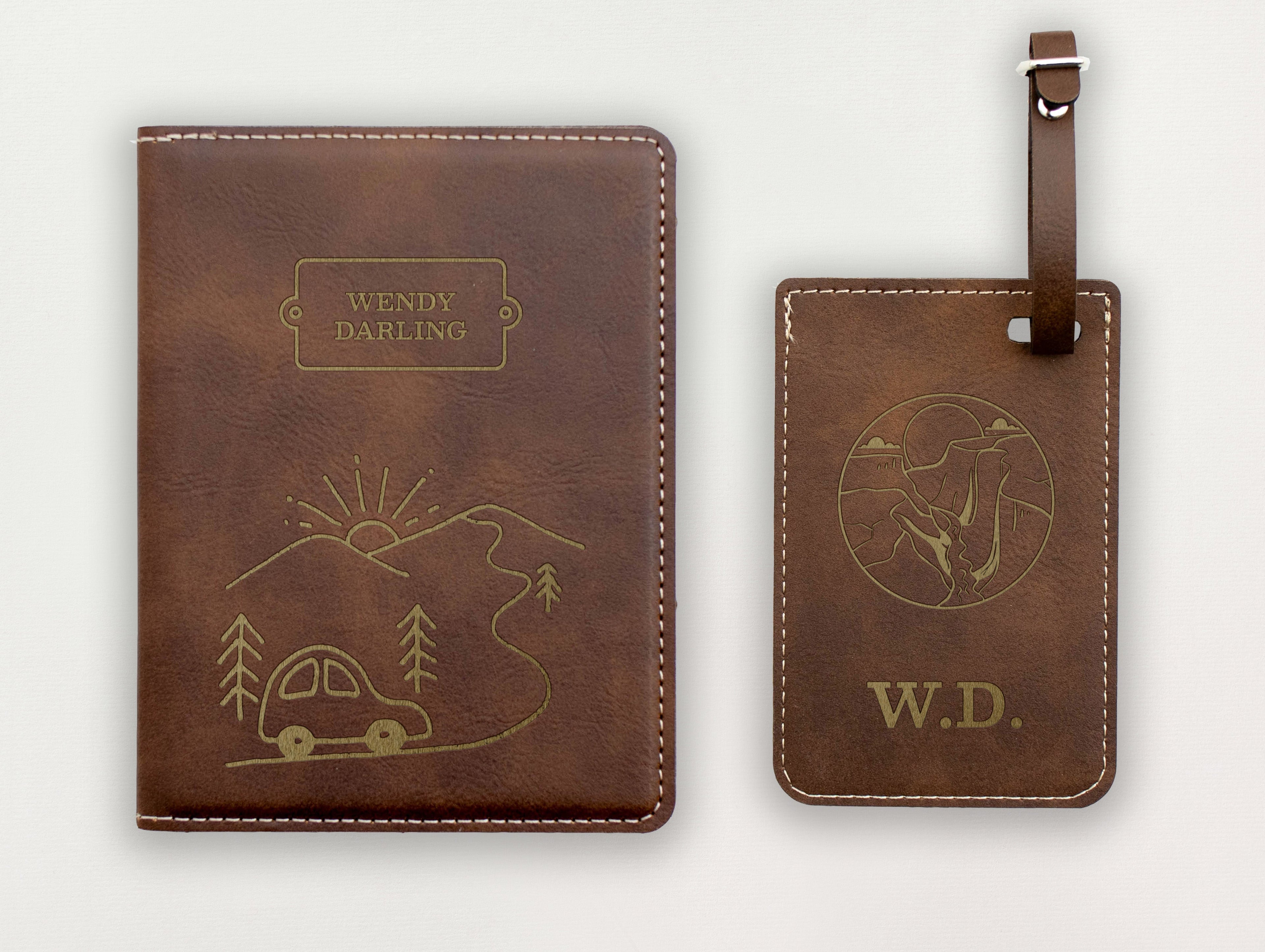 Luggage Tag - Mountains