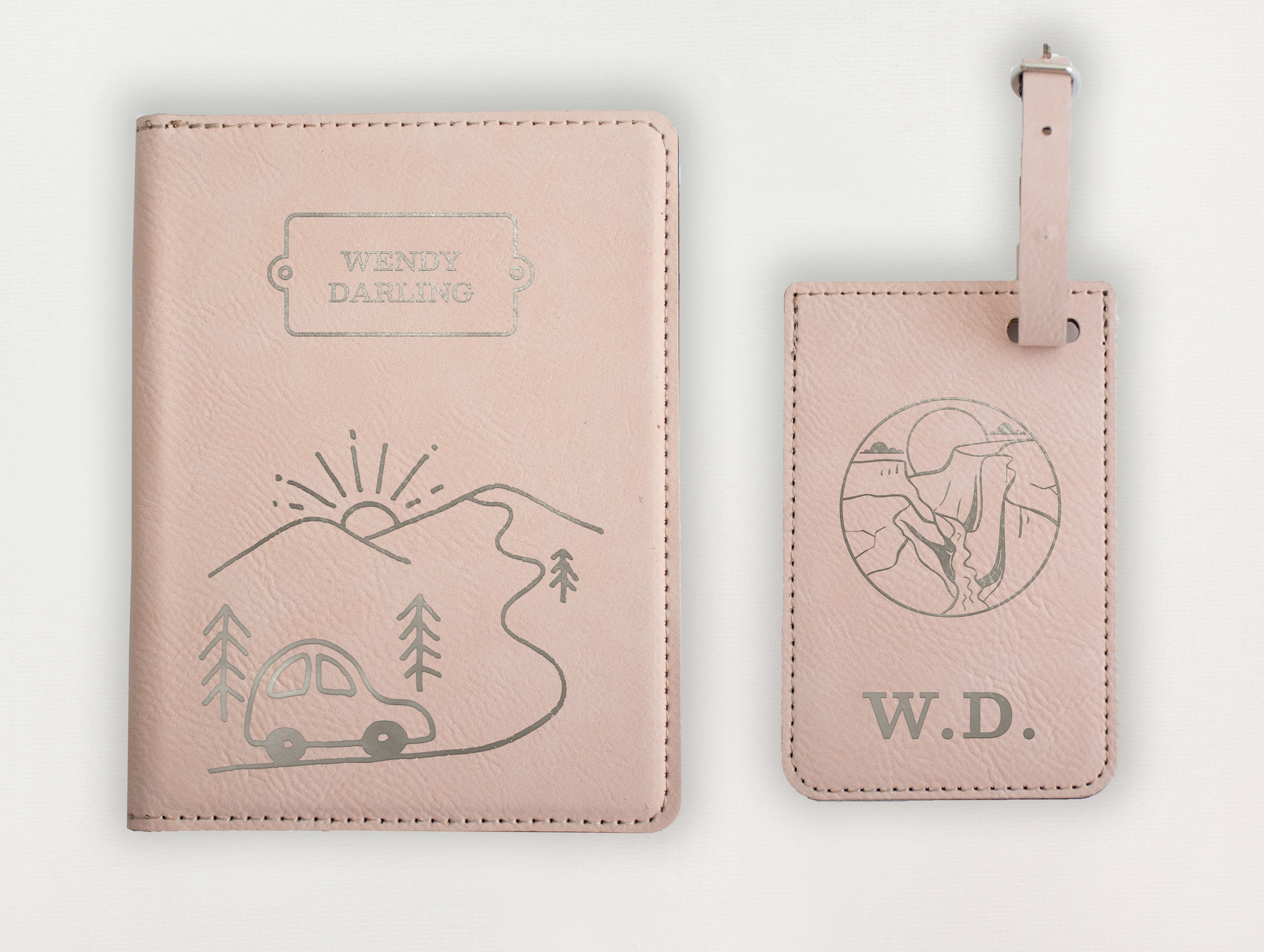 Luggage Tag - Mountains