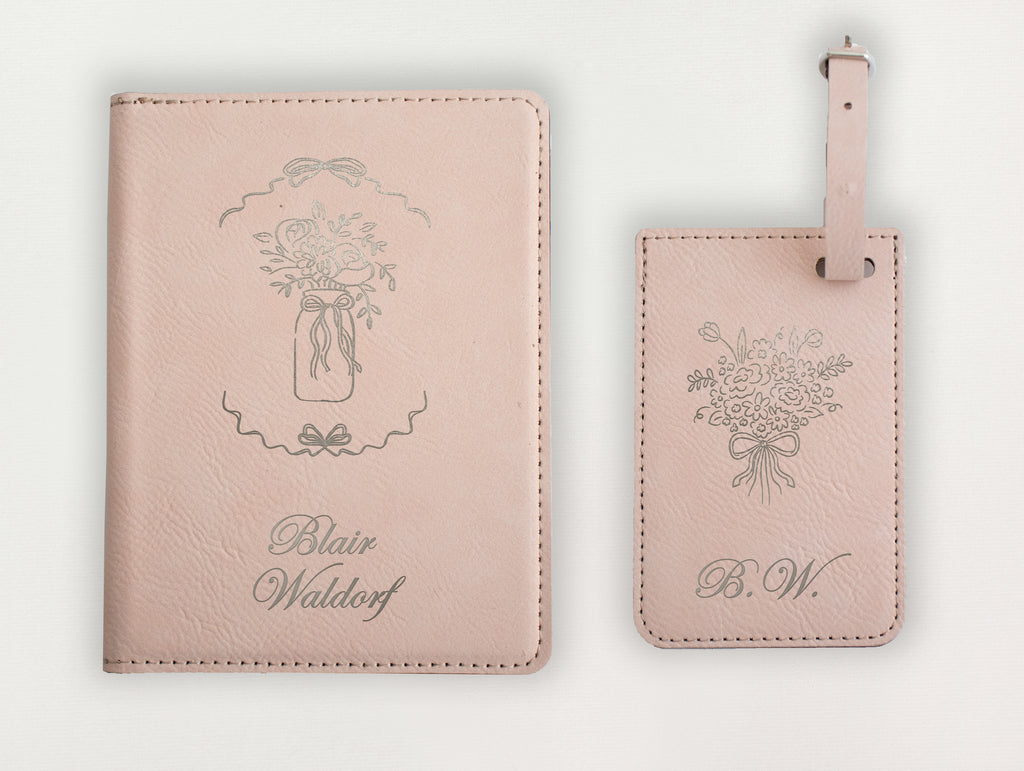 Passport Holder - Flower Vase