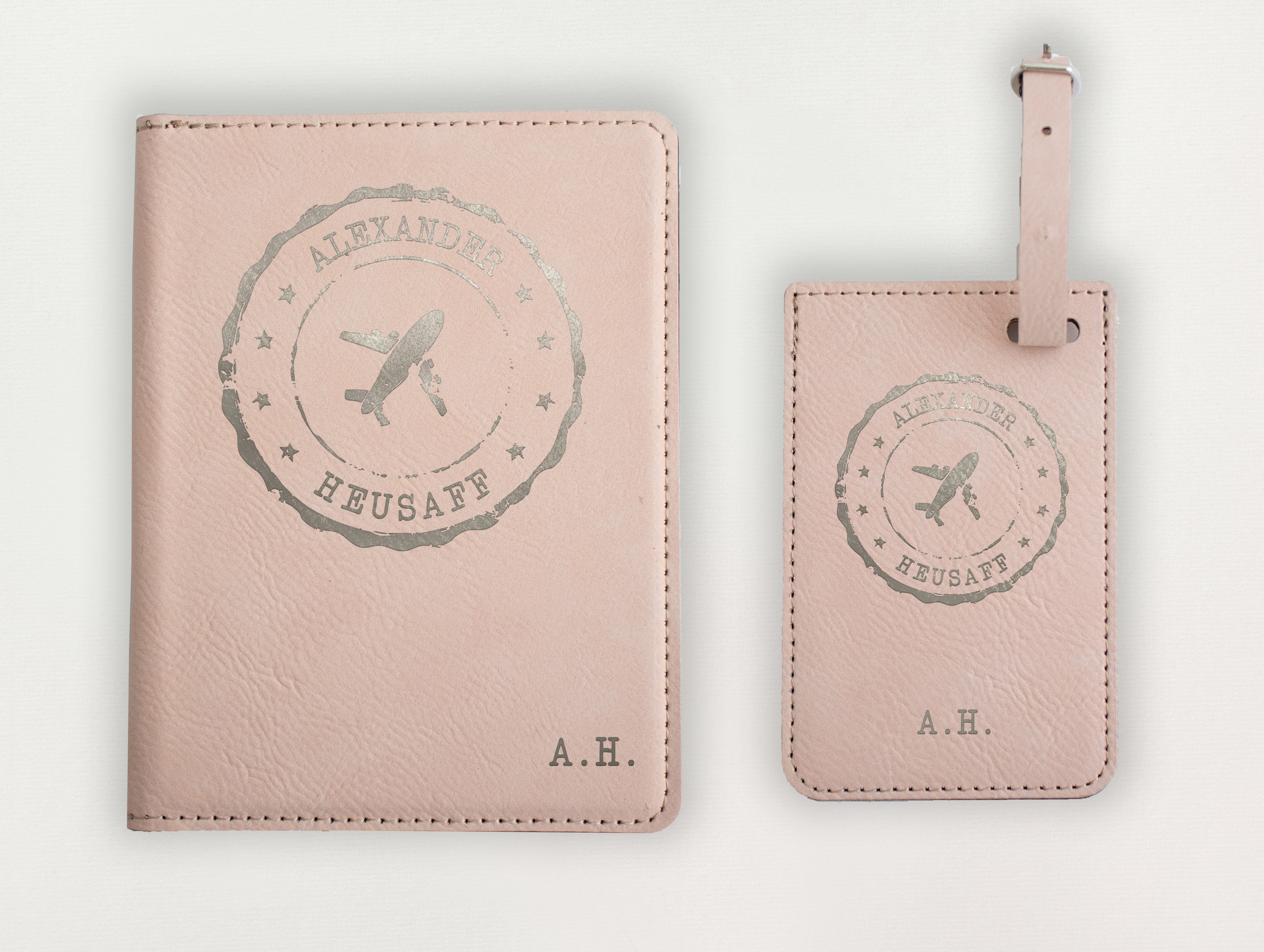 Passport Holder - Vintage Plane