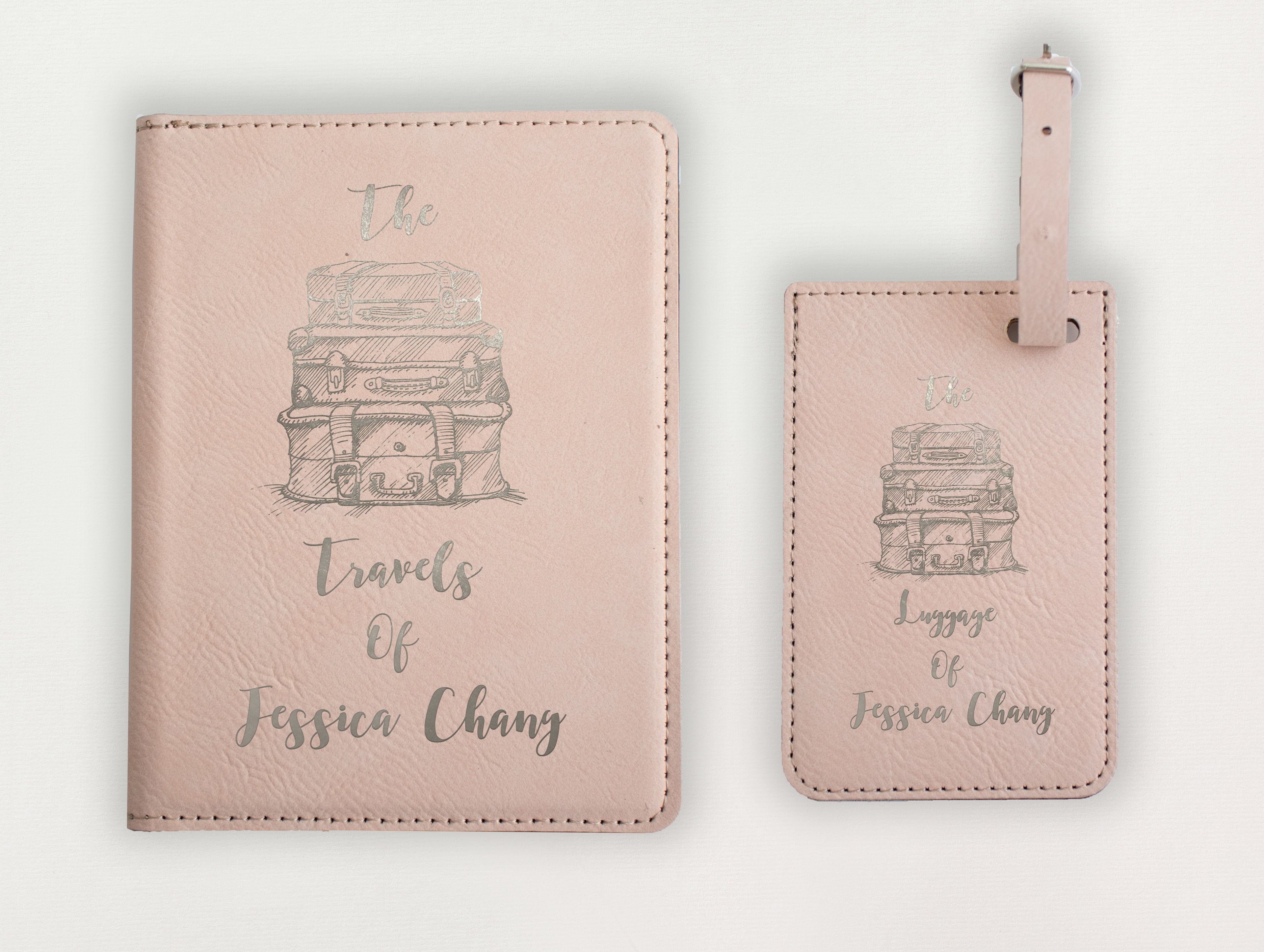 Passport Holder - Vintage Luggage