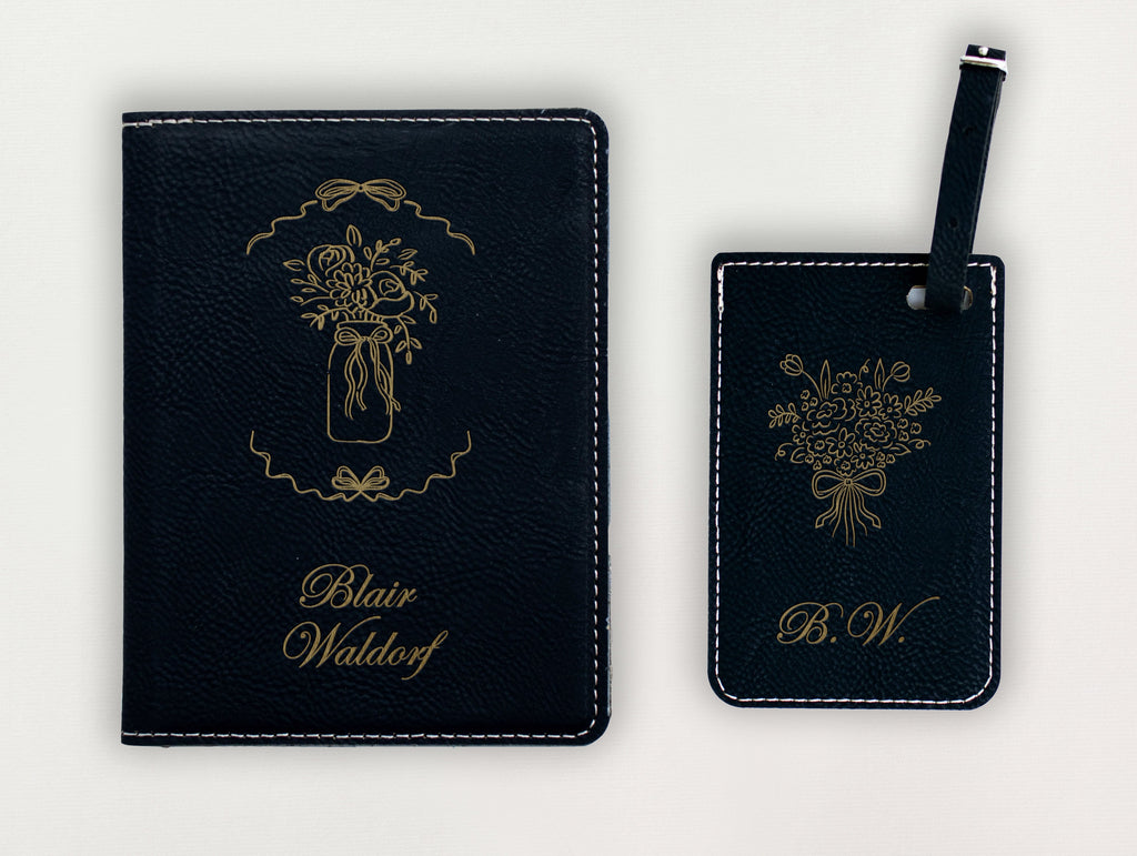 Luggage Tag - Flower Vase