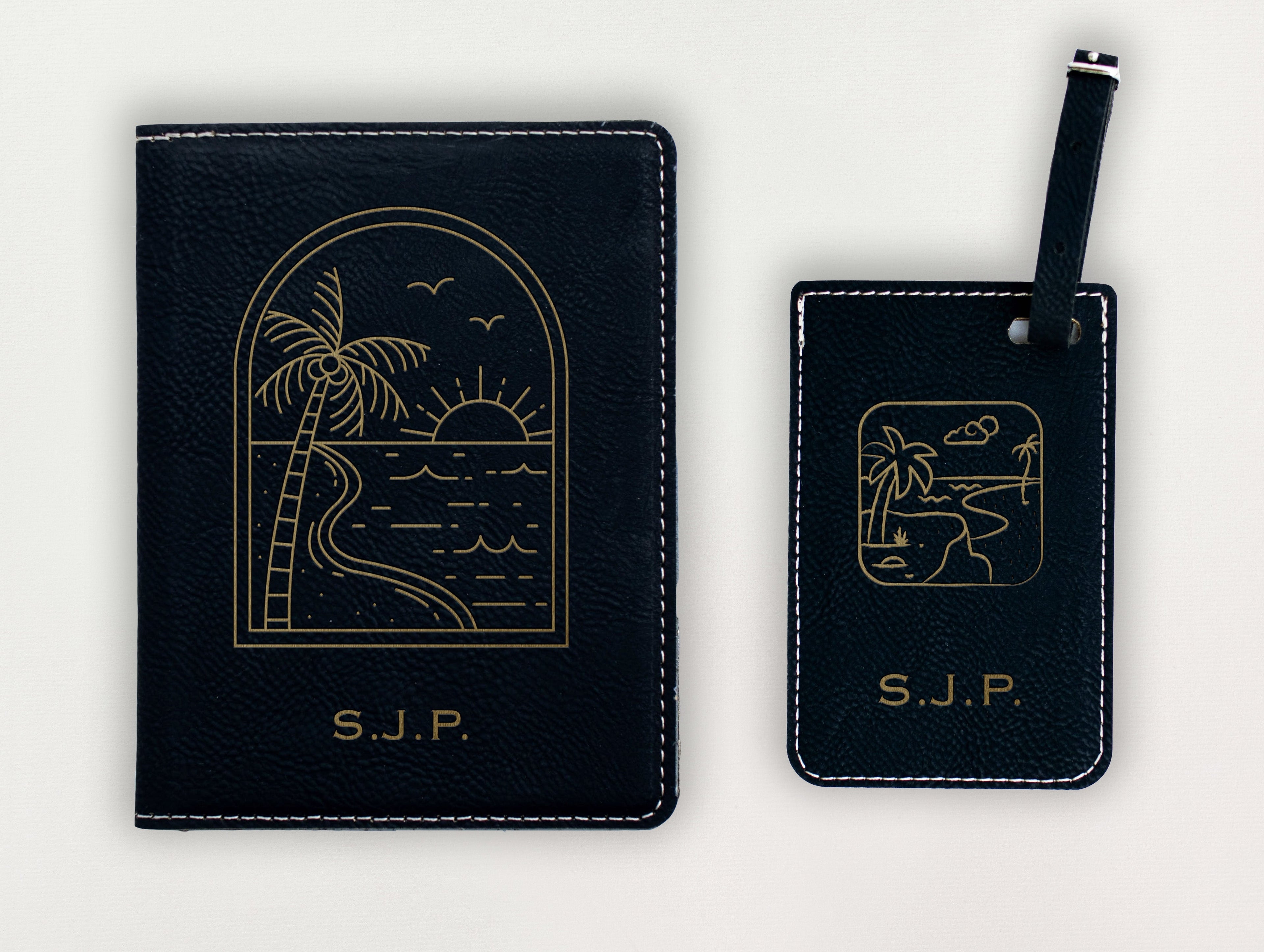 Passport Holder - Beach