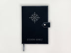 Custom Leather Journal - Compass