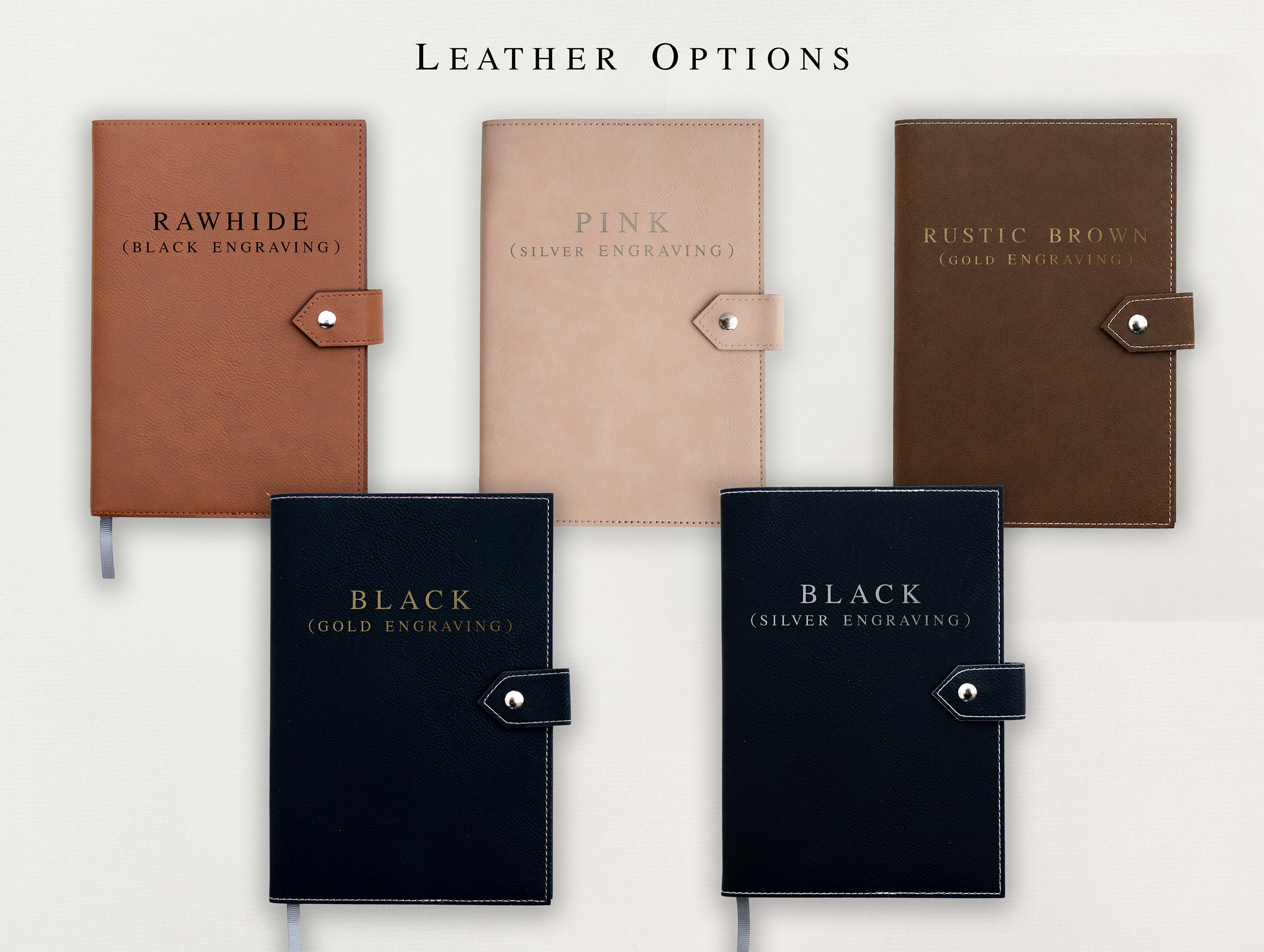 Custom Leather Journal - Notes