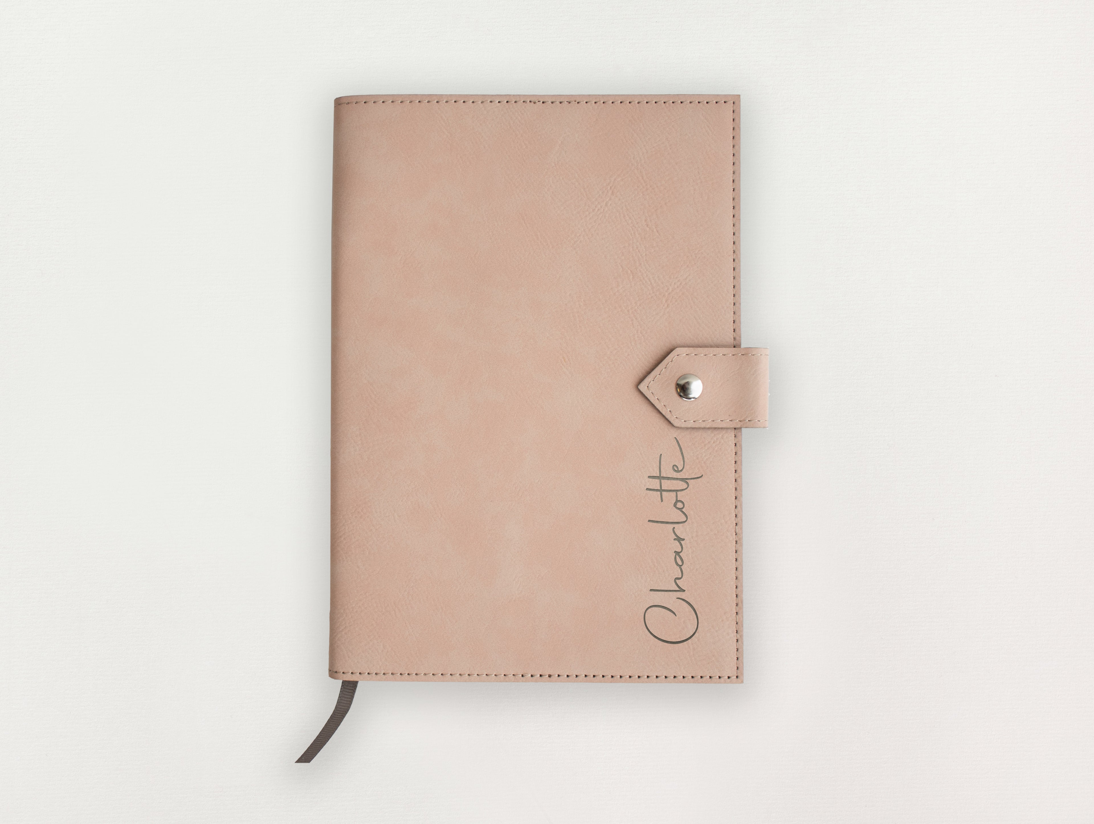 Custom Leather Journal - Handwritten Name