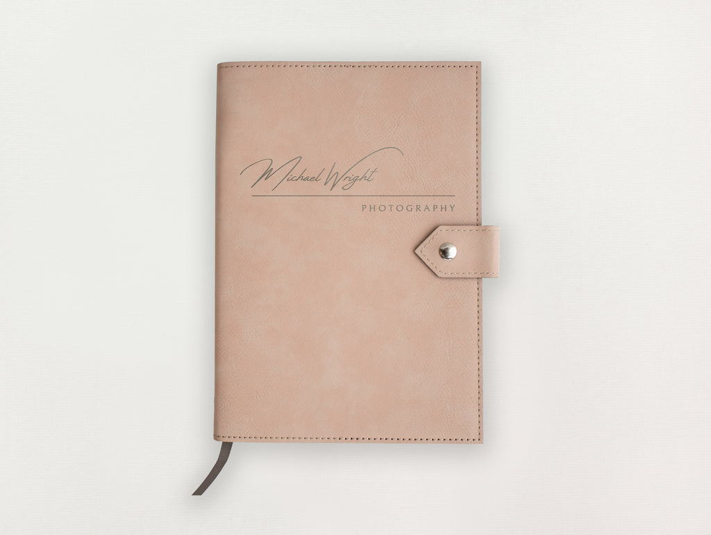 Custom Leather Journal - Signature Line