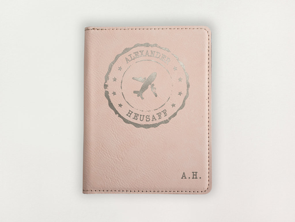 Passport Holder - Vintage Plane