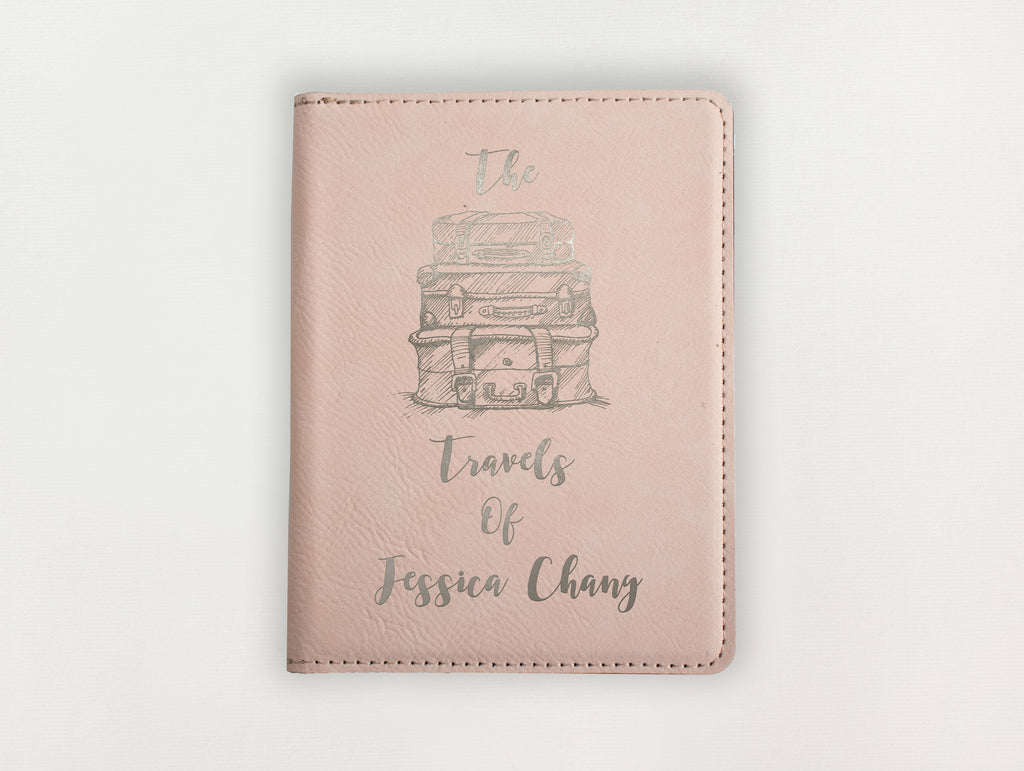 Passport Holder - Vintage Luggage