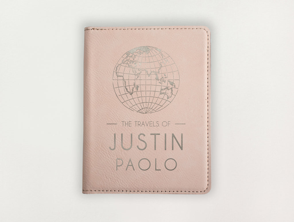 Passport Holder - Globe