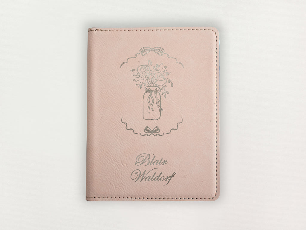 Passport Holder - Flower Vase