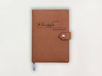 Custom Leather Journal - Signature Line