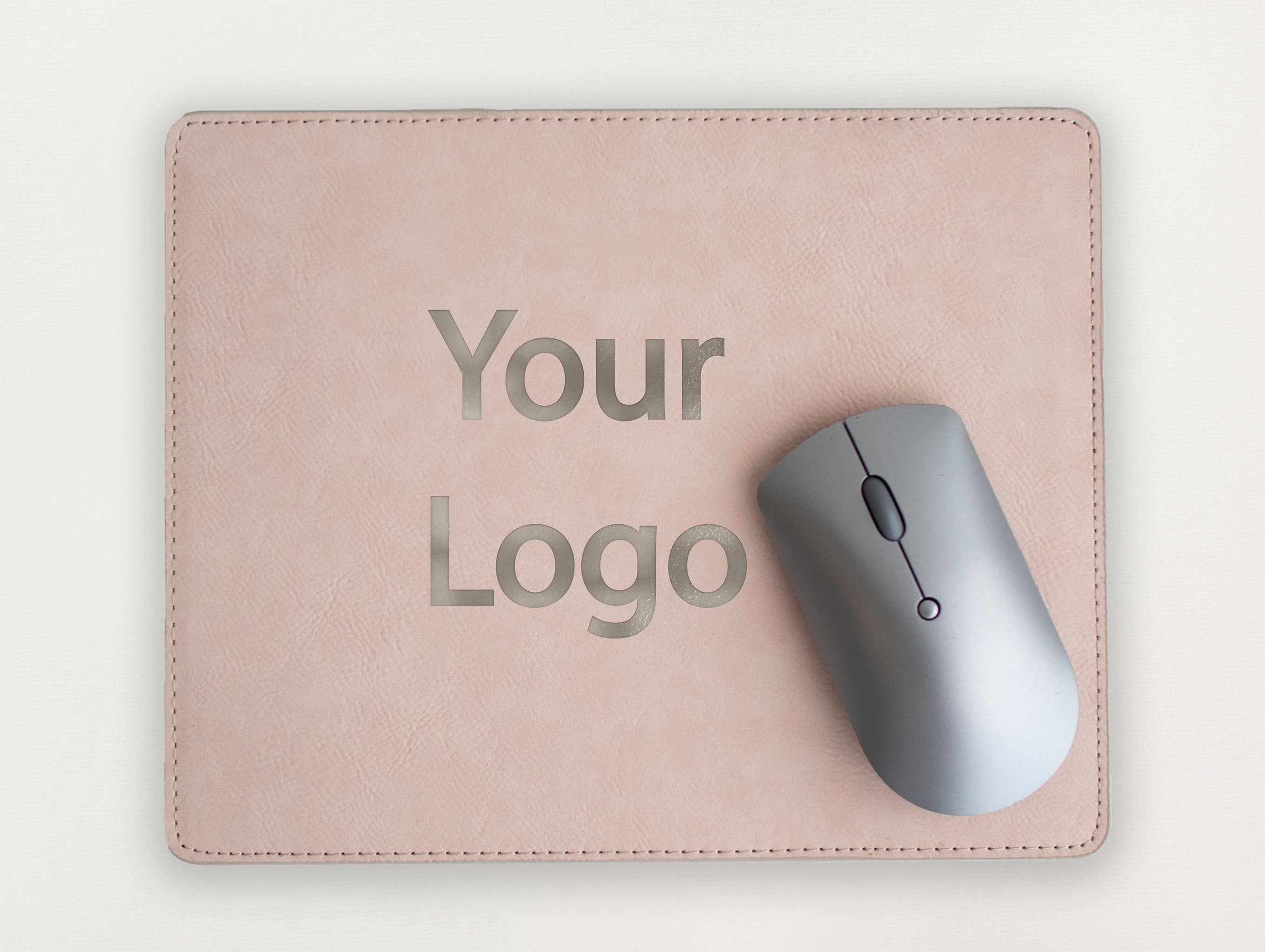 Custom Leather Mousepad - Your Logo