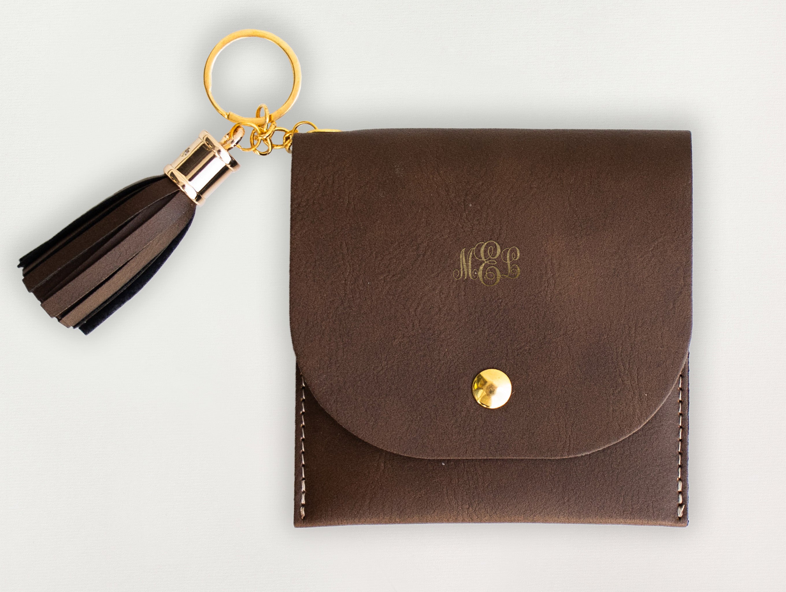 Custom Travel Wallet - Classic Monogram