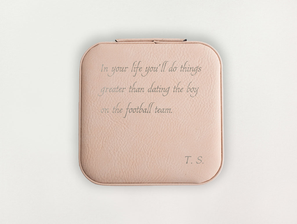 Custom Jewelry Box - Quote
