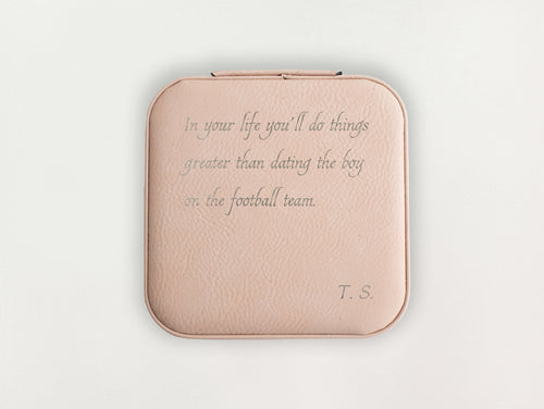 Custom Jewelry Box - Quote