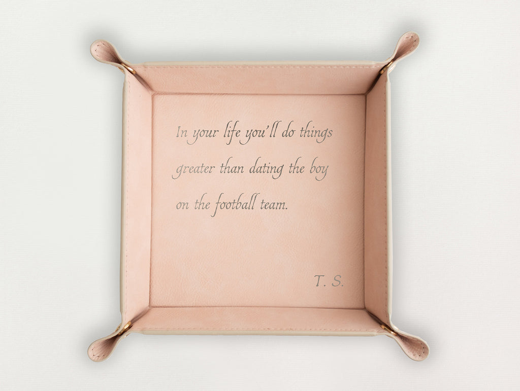 Valet Tray - Quote