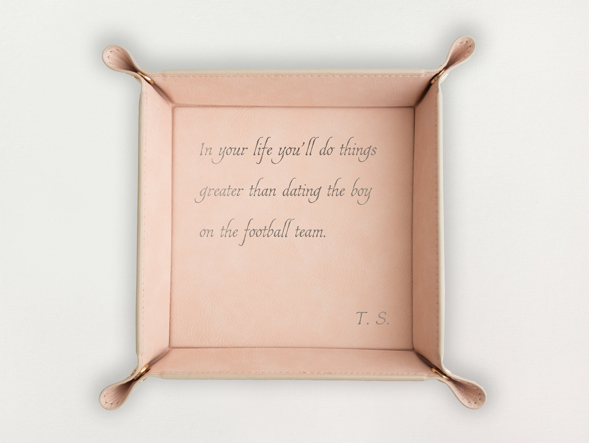 Valet Tray - Quote