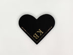 Heart Bookmark - Serif Initial